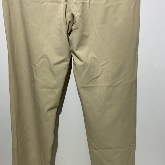 Liz Claiborne Women's Tan Audra Flat Front Straight Leg Dress Pants Size 10 - Picture 7 of 11